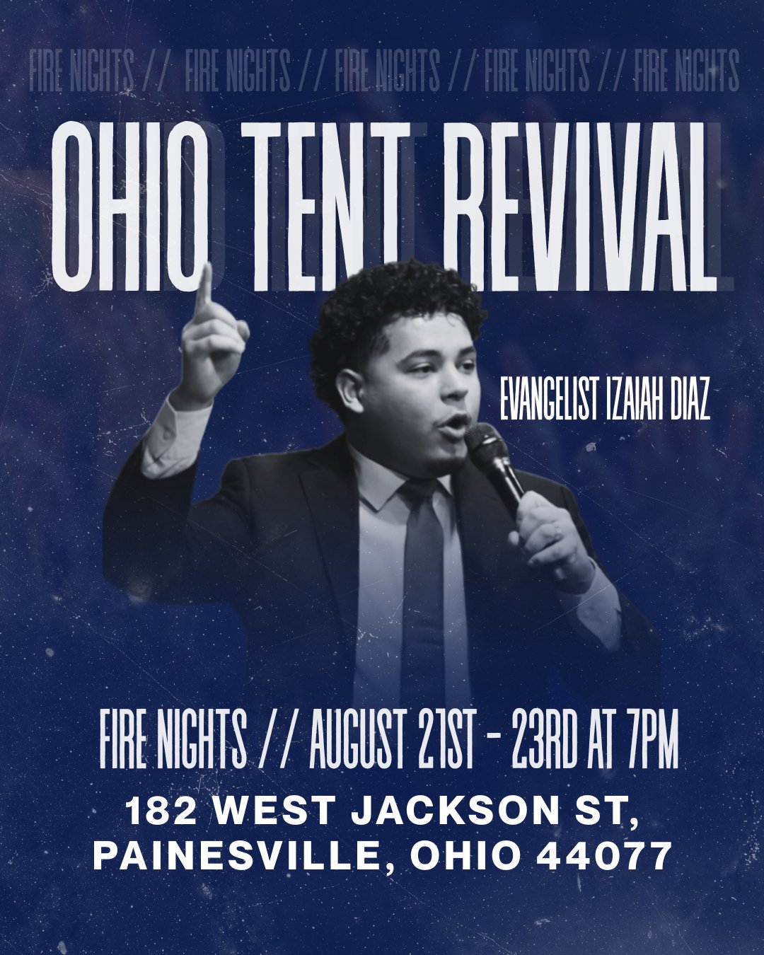 Ohio Tent Revival · August 21–23 flyer